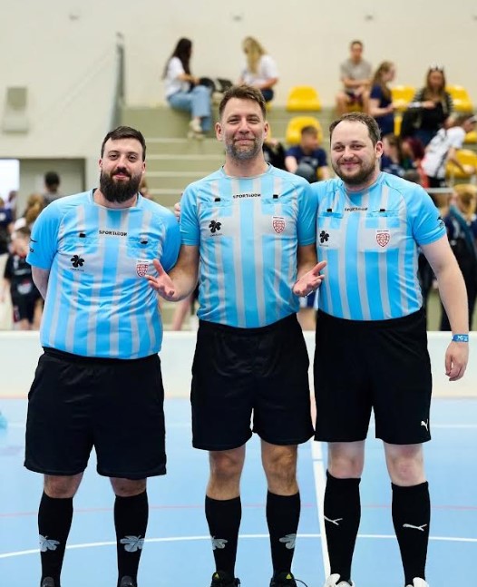 Hessische Schiedsrichter beim internationalen Jugendturnier Prague Games 2025 Image